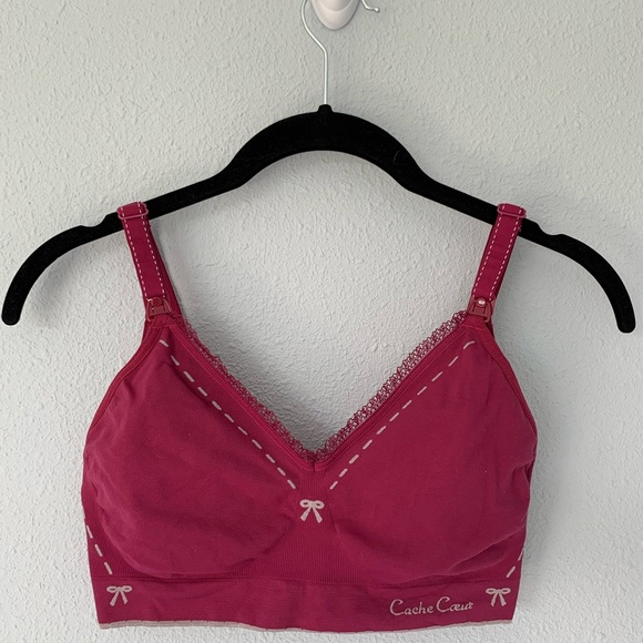 Cache Coeur Soft Nursing Bra - Picture 1 of 3